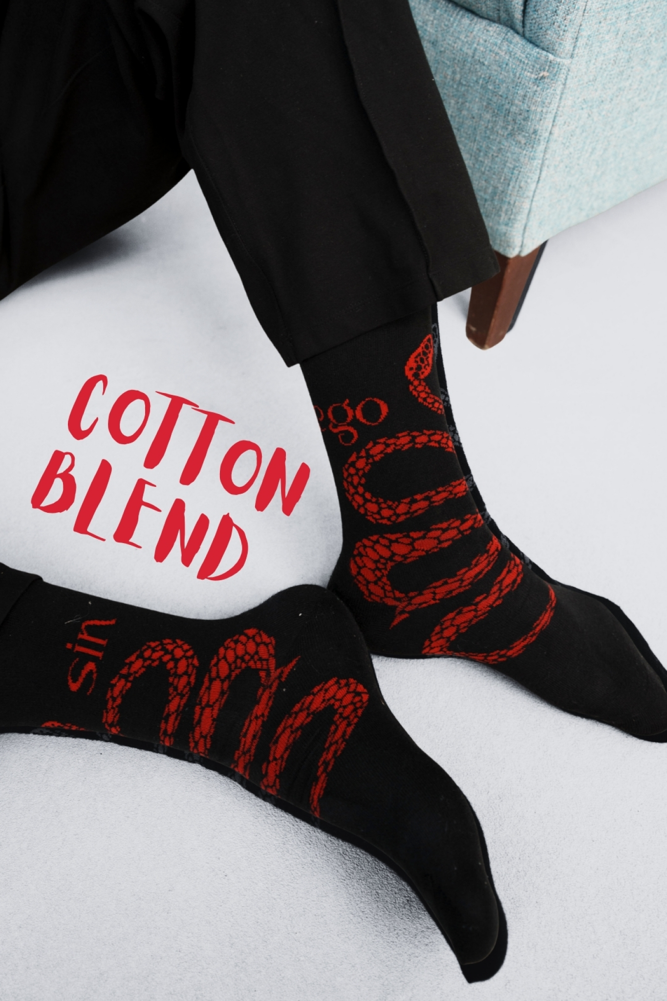 Sin Ego Unisex Fashion Socks